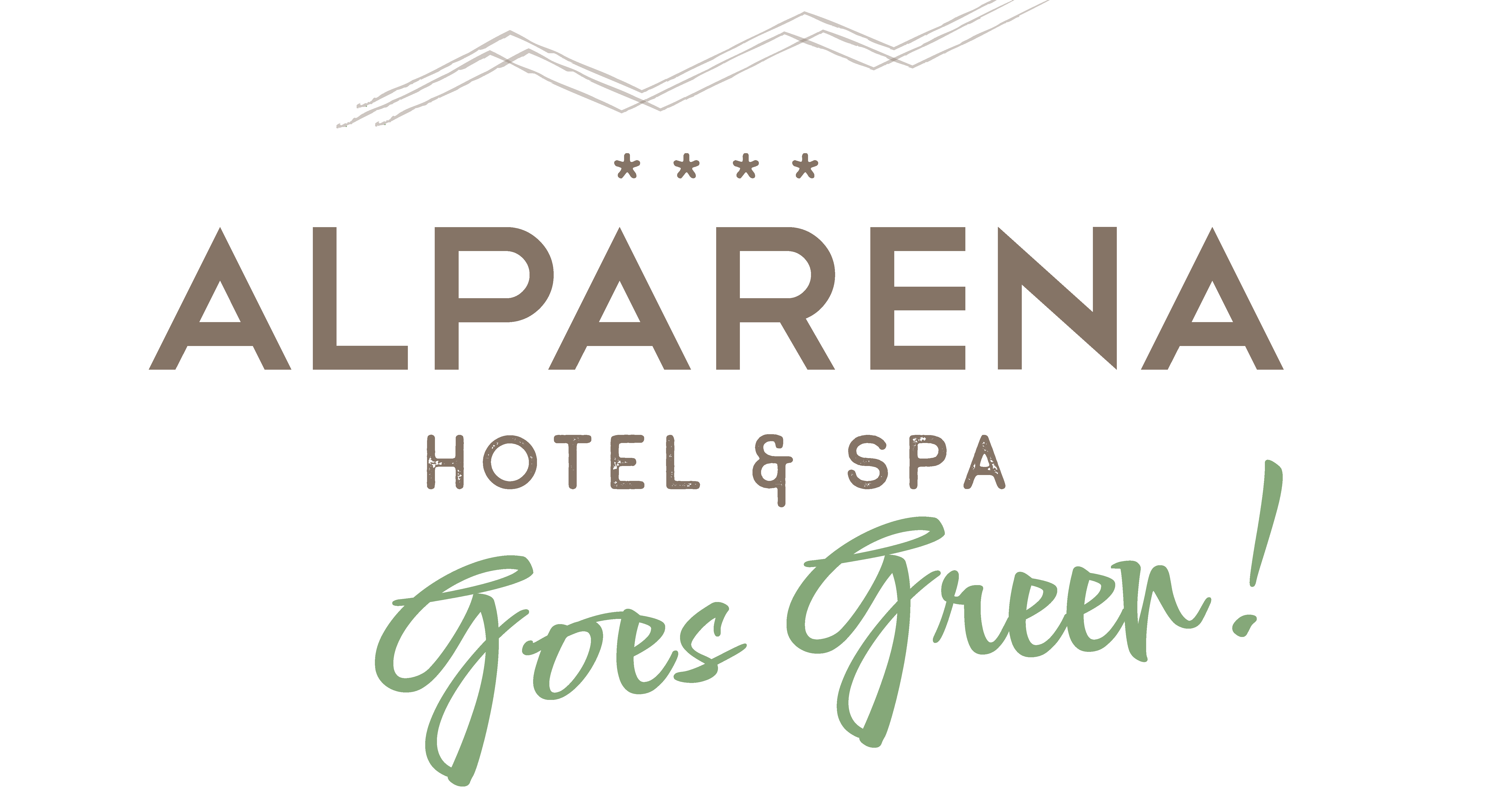 logo Alparena Goes Green 